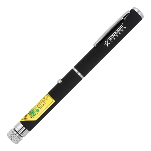 Green laser pen X2 seen from the side