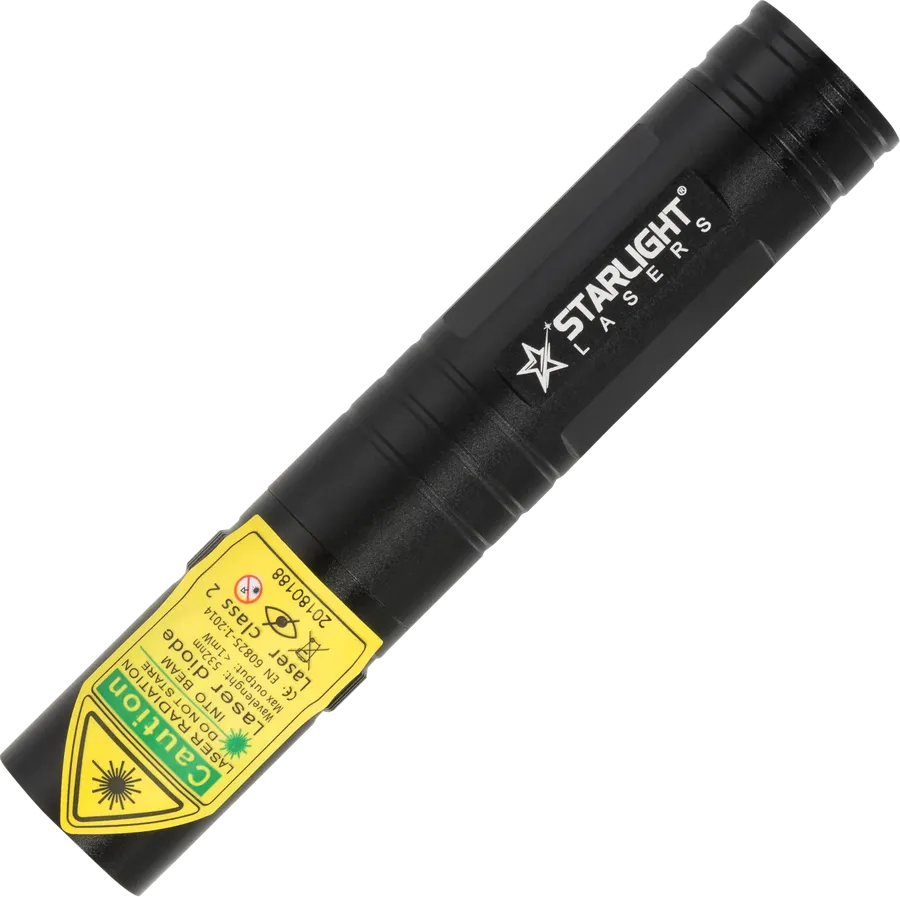 G2 Pro compact rechargeable green laser pointer, 12 cm aluminium