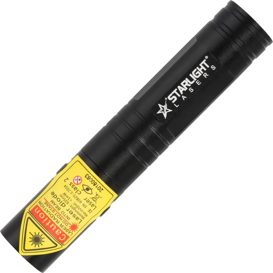 R2 Pro compact red laser pointer, 11.2 cm aluminium